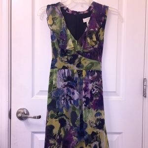 Ann Taylor LOFT Floral Chiffon Dress